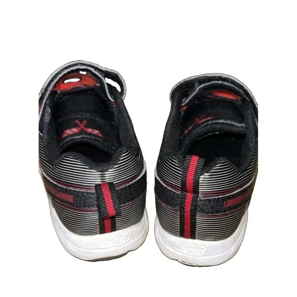 Y2K Cars Lightning McQueen Kids Sneakers Size 12 Nitro Max Performance #95